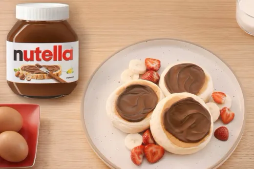 Пышные панкейки с Nutella®